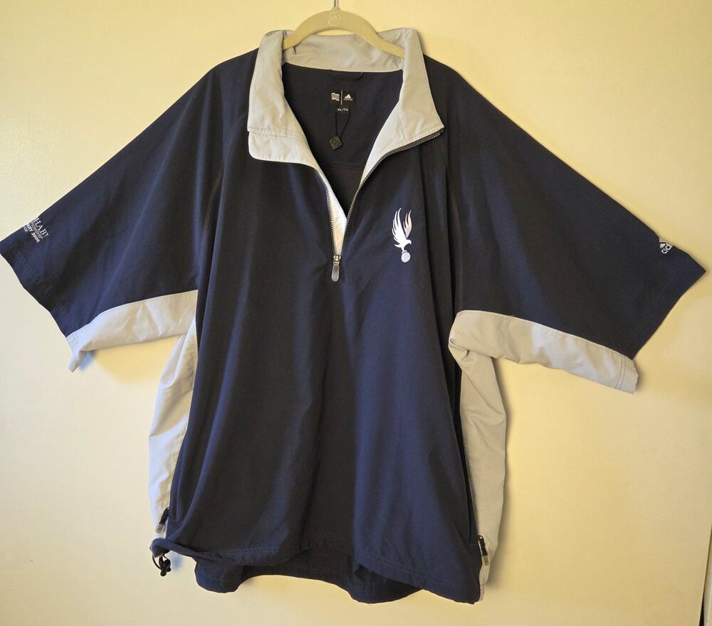 Vintage 2006 Adidas Climaproof Golf Windshirt XL Abu Dhabi Championship Pro-Am
